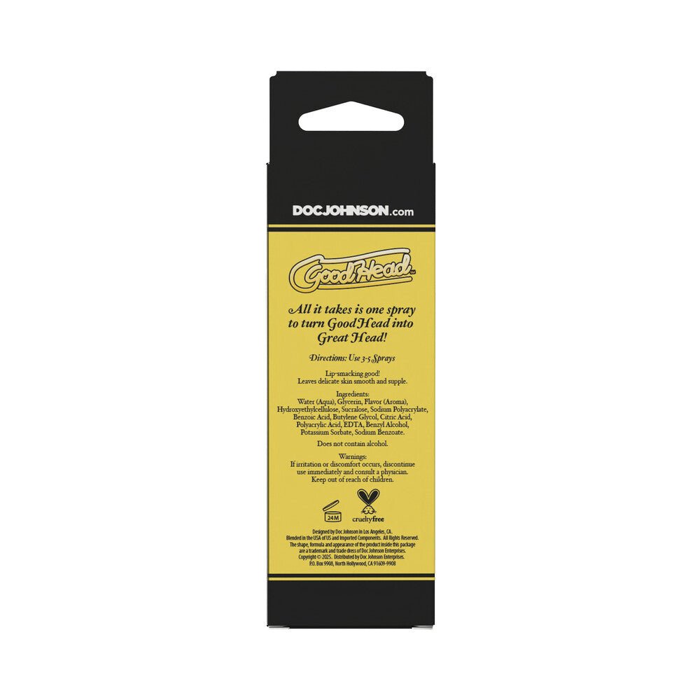 GoodHead Juicy Head Cocktails Dry Mouth Spray Lemon Drop 2 oz. - Image 4