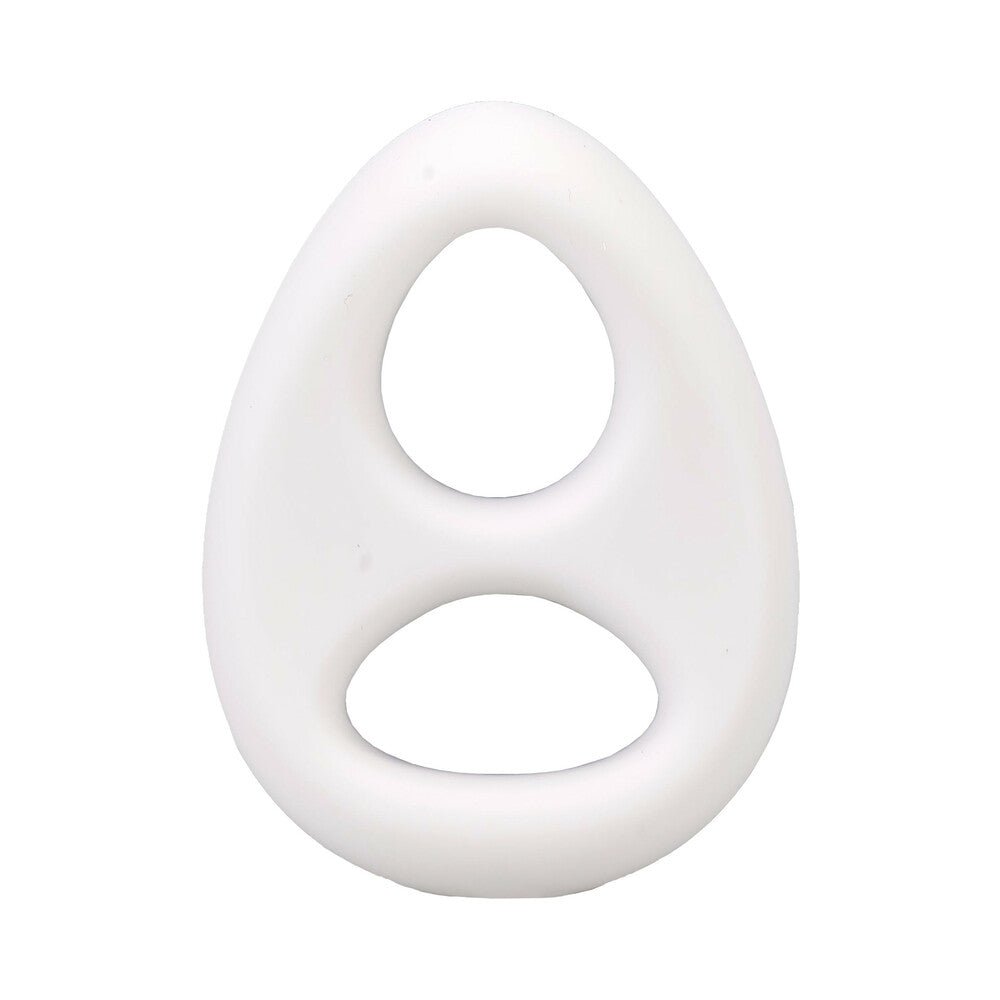 Rock Solid The Code Silicone C-Ring with Bandana White/Black - Image 3
