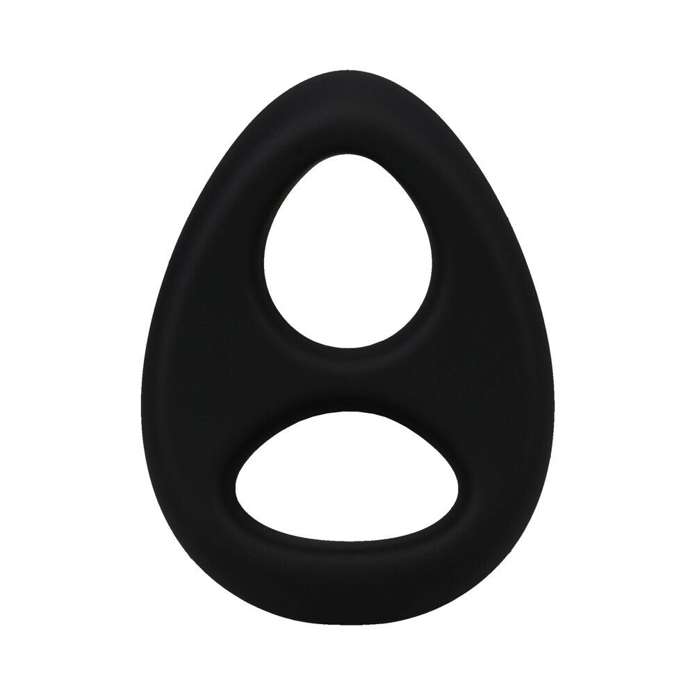 Rock Solid The Code Silicone C-Ring with Bandana White/Black - Image 4