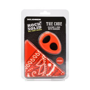 Rock Solid The Code Silicone C-Ring with Bandana Orange/Black