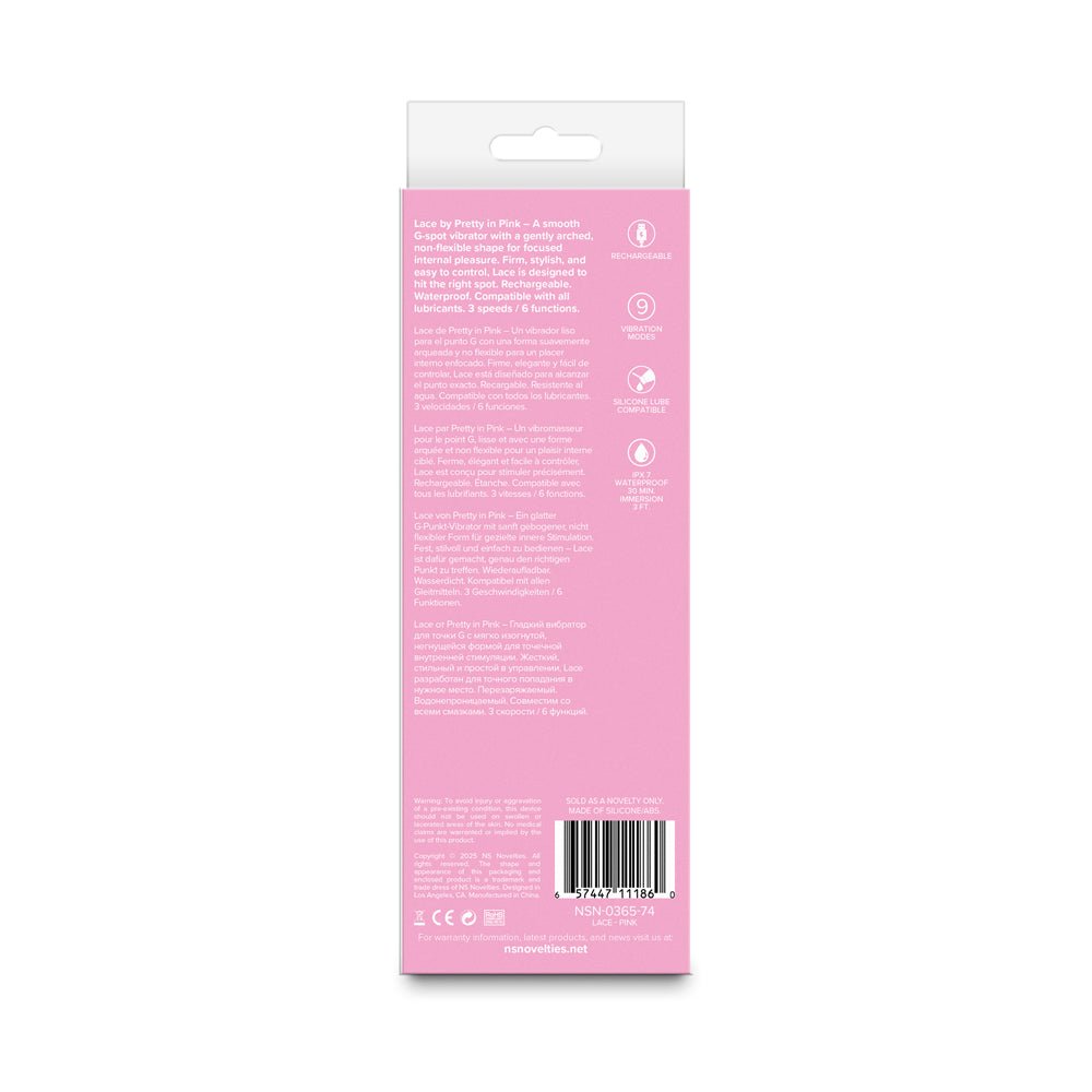 Pretty in Pink Lace Pink - Image 4