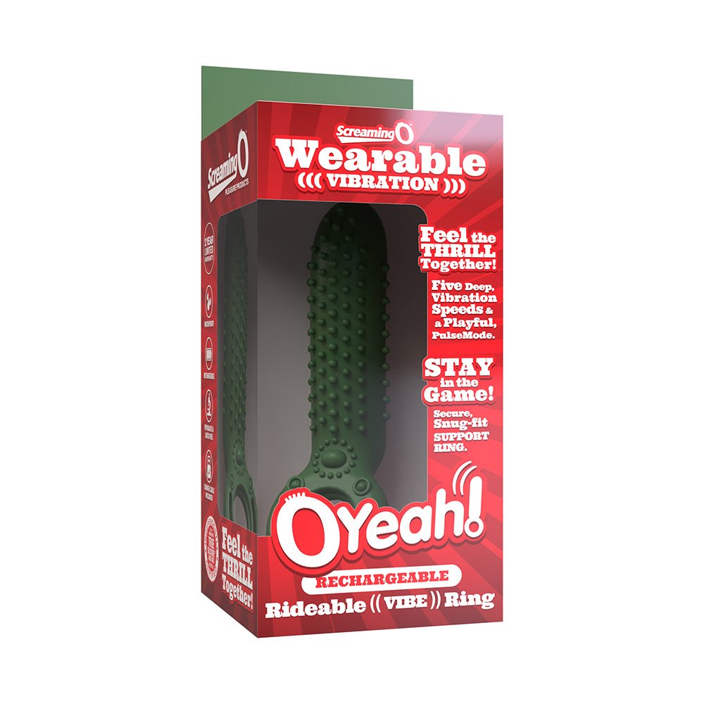 Screaming O Rechargeable O Yeah Silicone Green - Image 6