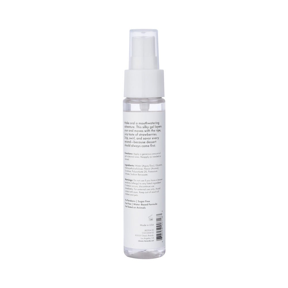 CG Blow Me Oral Sex Gel Strawberry 2 oz. - Image 3