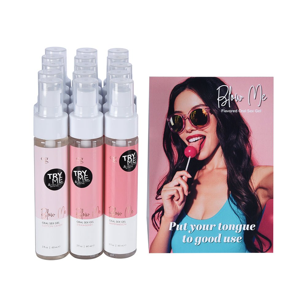 CG Blow Me Oral Sex Gel 16-Piece Bundle with Testers - Image 3