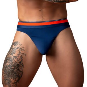 Male Power Soo Comfy Thong Navy L/XL