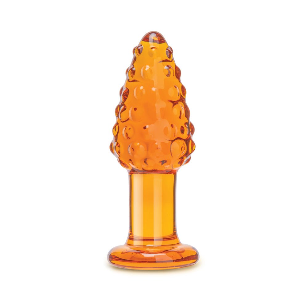 Glas Cornstar 4 in. Glass Butt Plug - Image 2