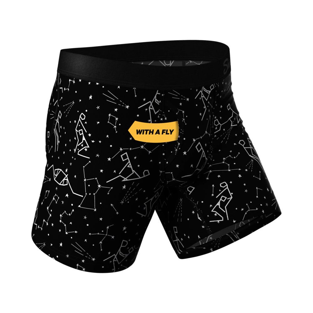 Shinesty The Big Bang Glow-in-the-Dark Constellation Ball Hammock Pouch Underwear with Fly M - Image 2