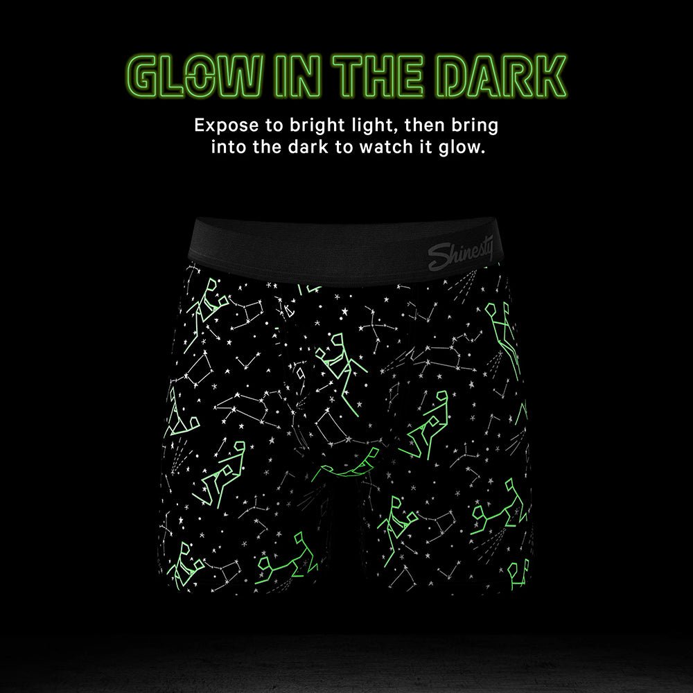 Shinesty The Big Bang Glow-in-the-Dark Constellation Ball Hammock Pouch Underwear with Fly M - Image 4