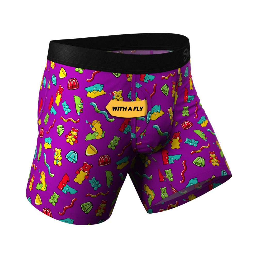 Shinesty The Naughty Bears Gummy Bear Ball Hammock Pouch Underwear with Fly XL - Image 2