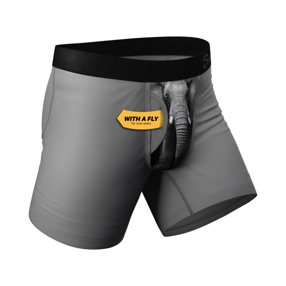 Shinesty The Junk In The Trunk Elephant Ball Hammock Pouch Underwear with Fly 2XL - Image 2