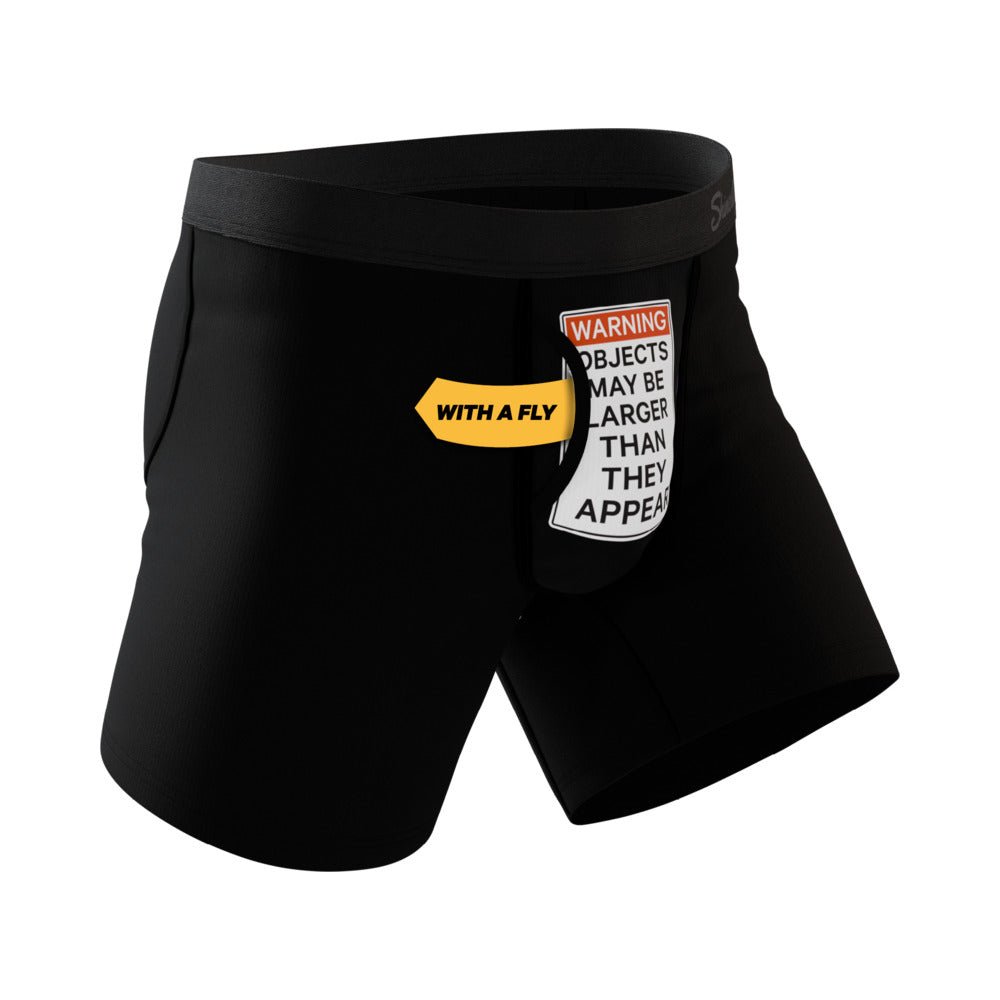 Shinesty The Rear View Size Warning Ball Hammock Pouch Underwear XL - Image 3