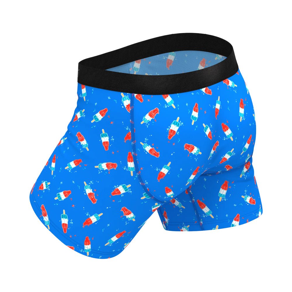 Shinesty The Popsicle Stick Apex USA Ball Hammock Pouch Underwear with Fly 2XL - Image 3
