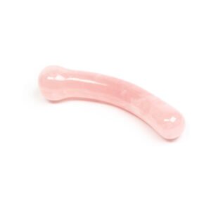 Chakrubs Heart Curve Rose Quartz Wand