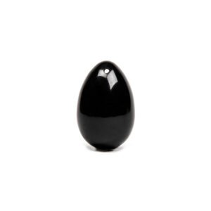 Chakrubs Xaga Yoni Egg Obsidian (drilled)