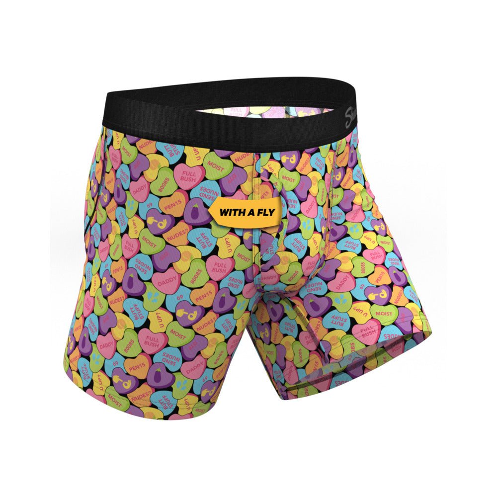 Shinesty The Candy Crush Candy Hearts Ball Hammock Pouch Underwear with Fly XL - Image 2