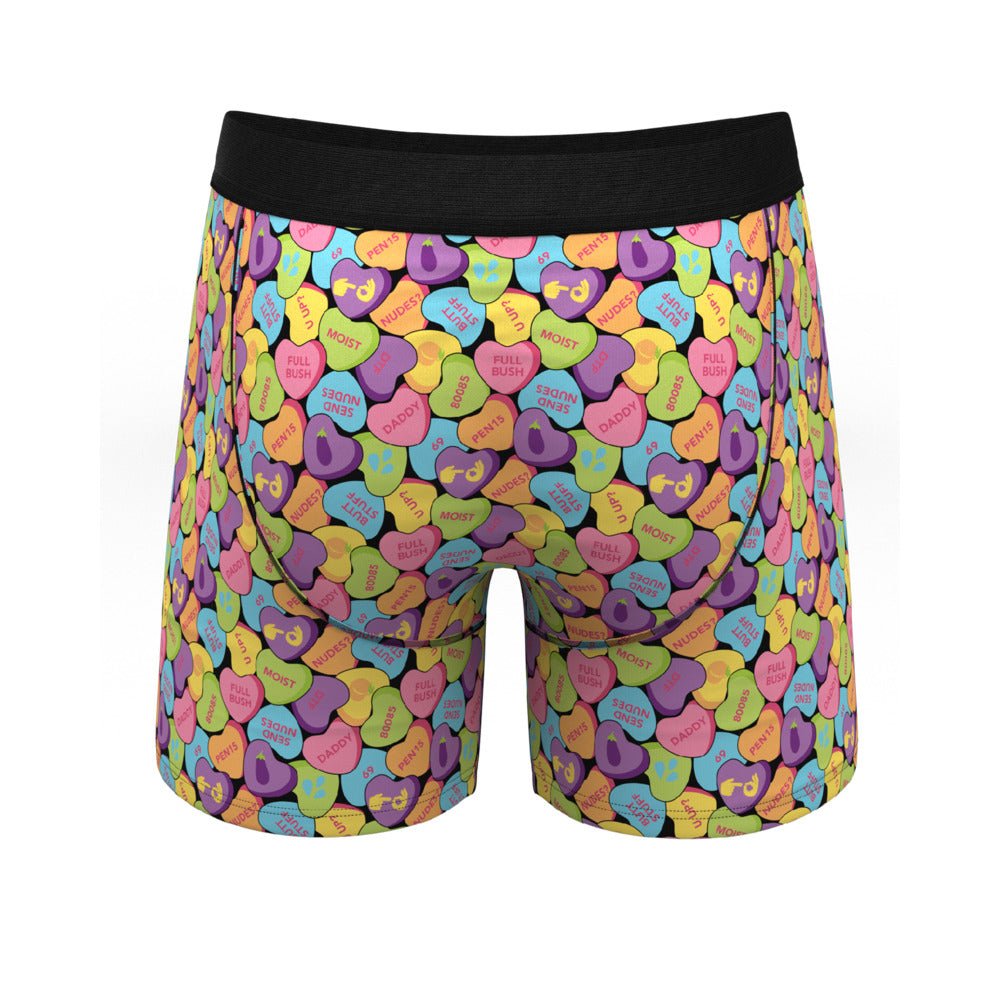 Shinesty The Candy Crush Candy Hearts Ball Hammock Pouch Underwear with Fly XL - Image 3