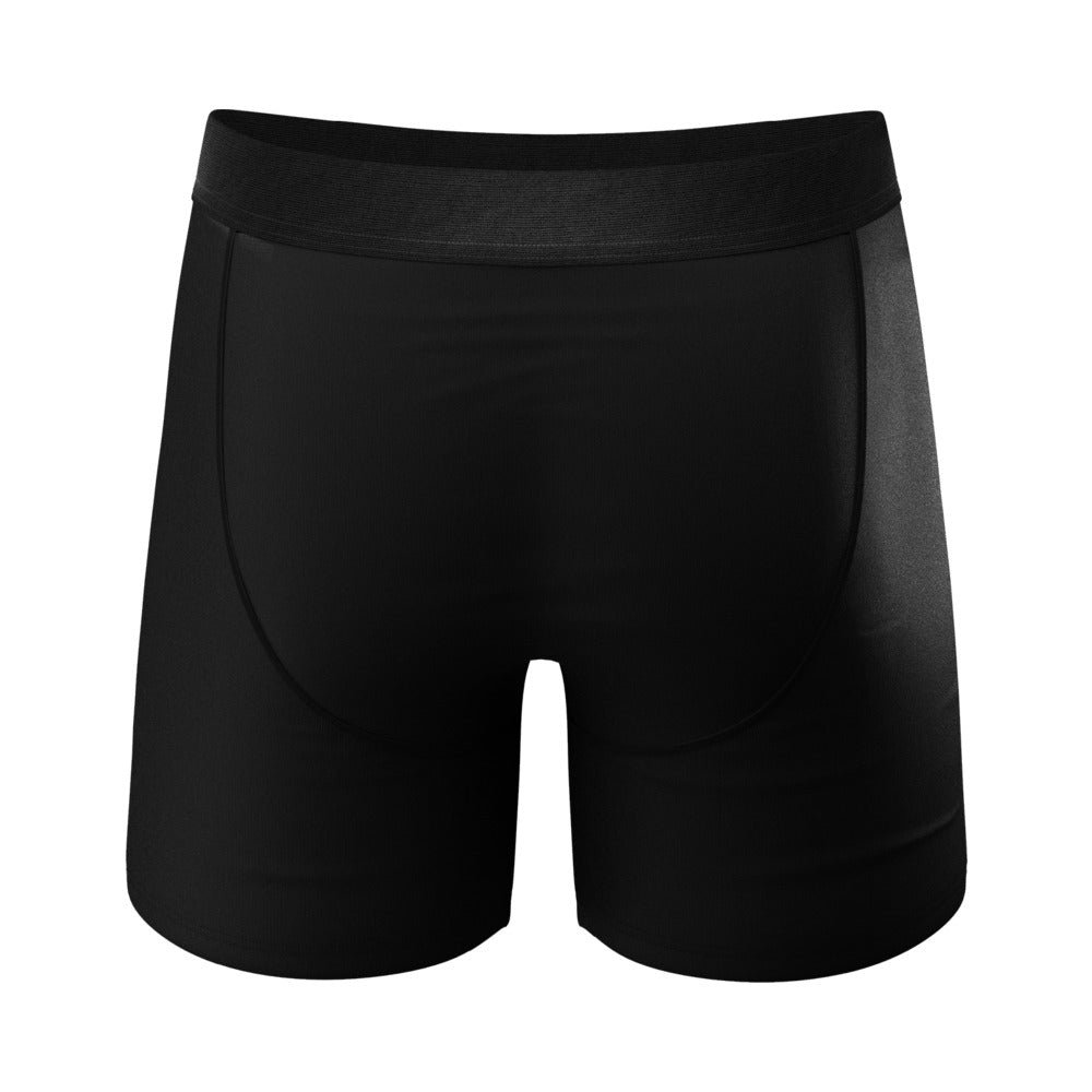 Shinesty The 009 Black Tuxedo Ball Hammock Pouch Underwear with Fly XL - Image 3