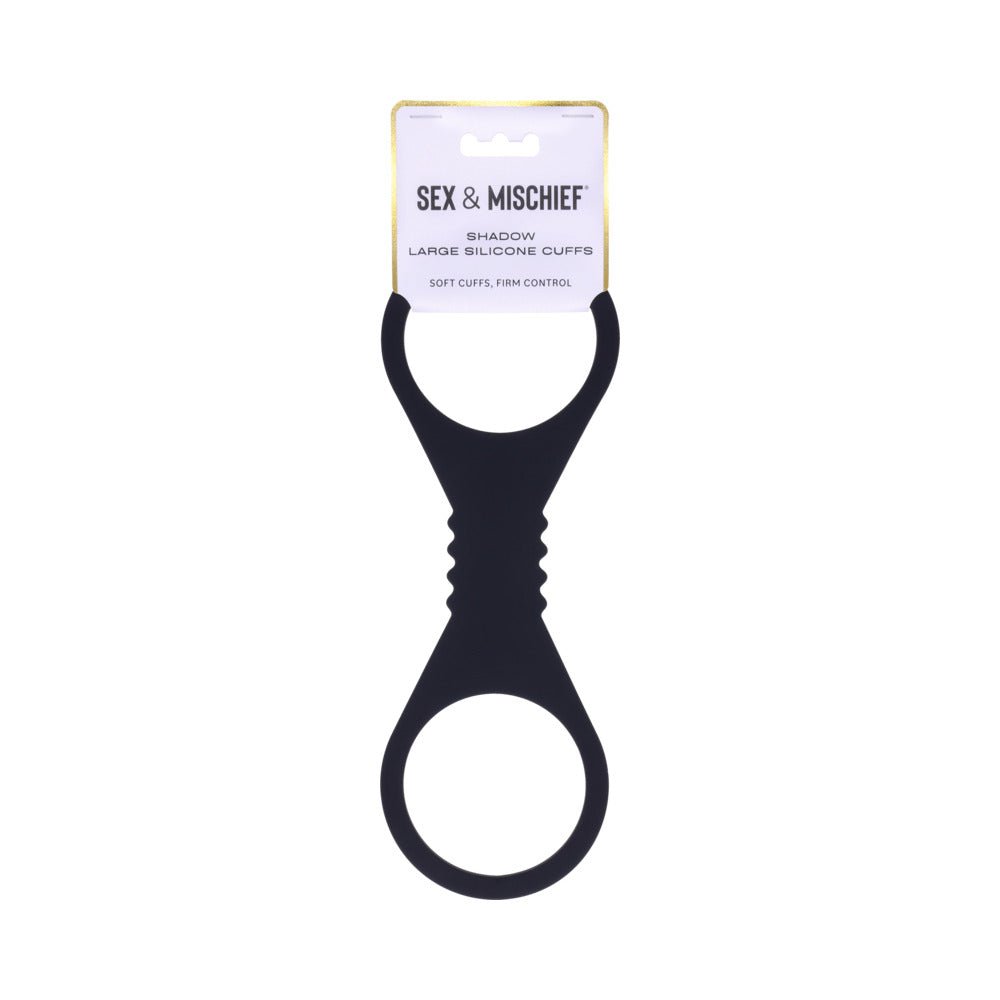 Sportsheets Sex & Mischief Shadow Large Silicone Cuffs