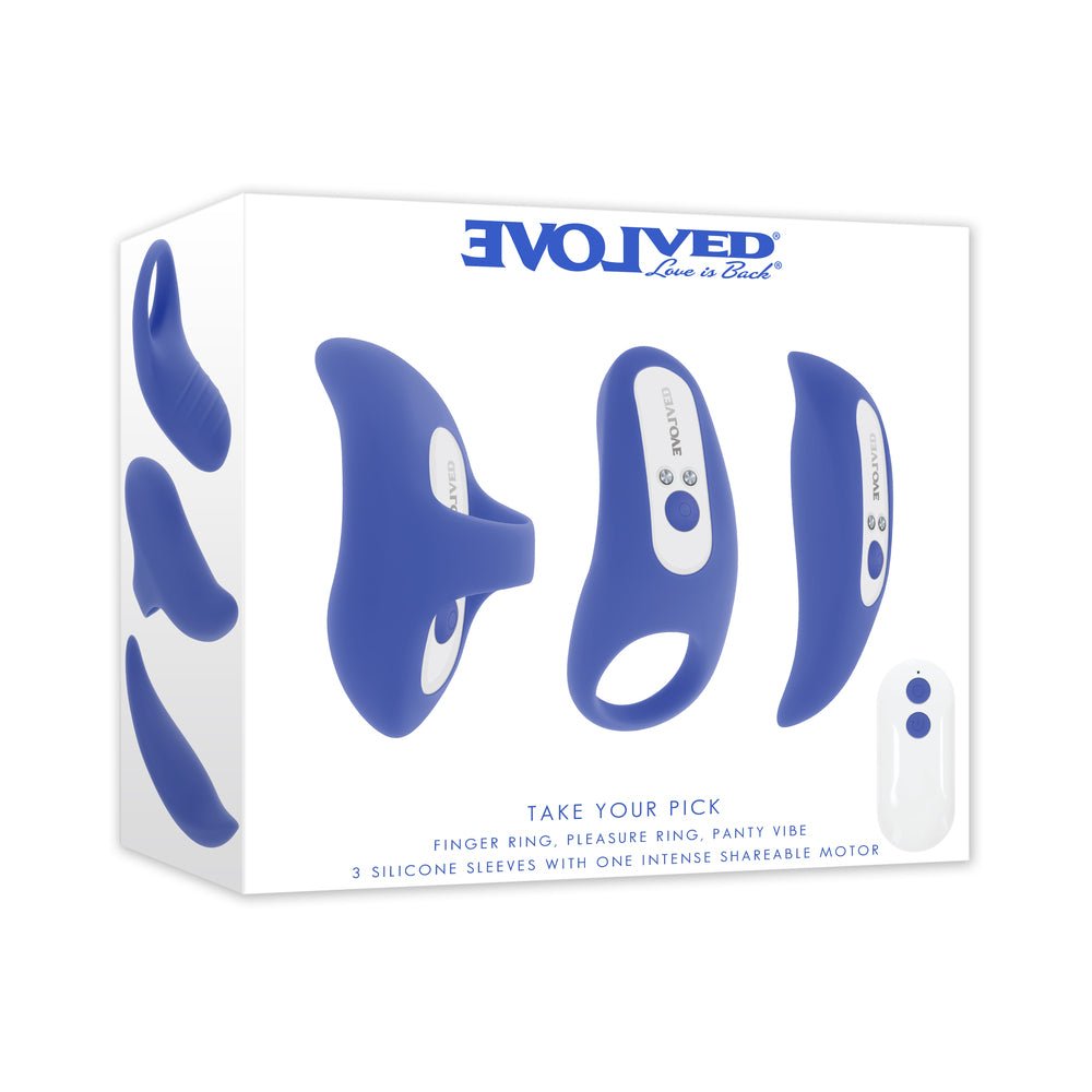 Evolved Take Your Pick Blue