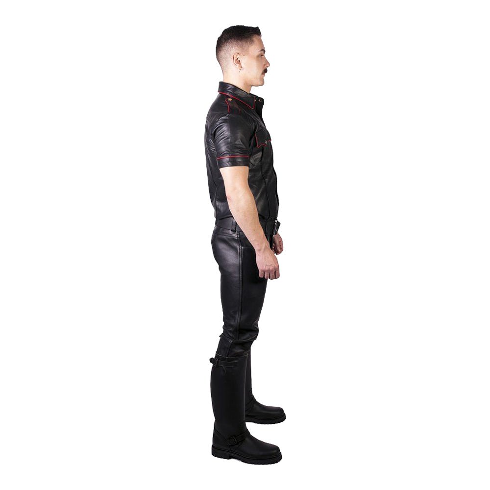 Prowler RED Leather Jeans Black 35 in. - Image 2