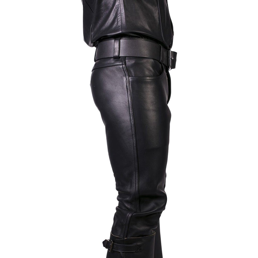 Prowler RED Leather Jeans Black 38 in. - Image 5