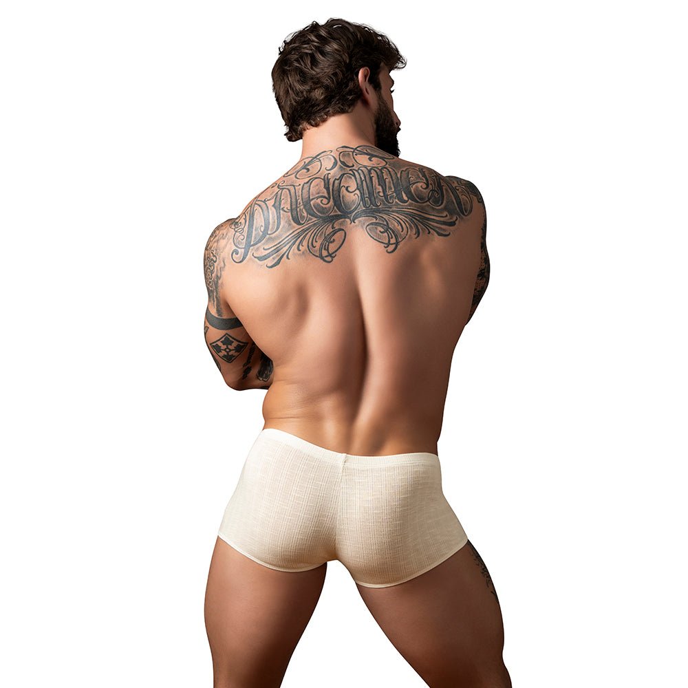 Male Power Mykonos Limited Edition Mini Short Ivory L - Image 2