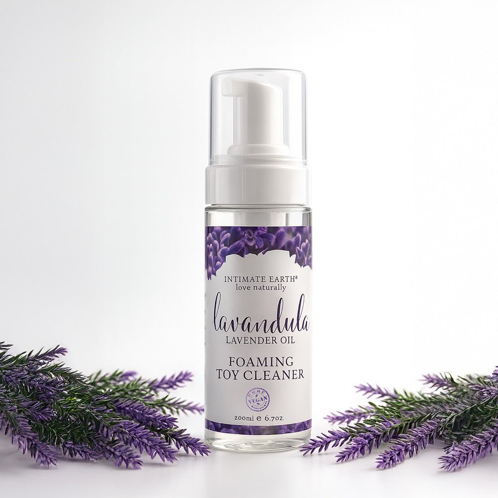 Intimate Earth Lavandula Foaming Toy Cleaner 6.7 oz. - Image 2