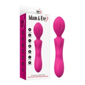 Adam & Eve Rumble-Flex Grinder Wand Ultra-Powerful Dual-Ended Stimulator