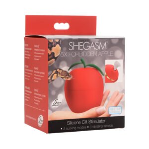 Shegasm 6X Forbidden Apple Silicone Clit Stimulator