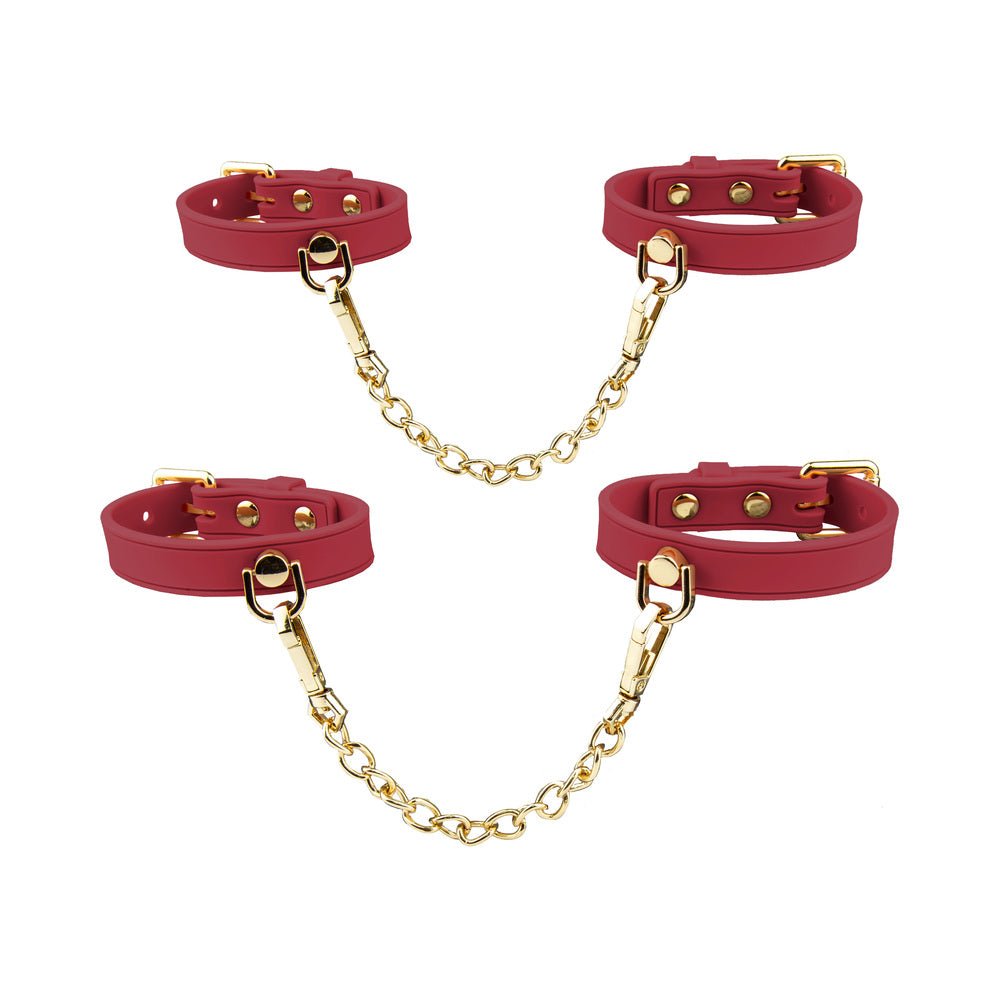 Temptasia Ardor Wrist & Ankle Restraints Red - Image 3
