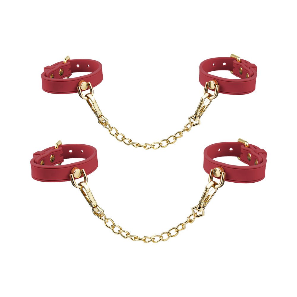 Temptasia Ardor Wrist & Ankle Restraints Red - Image 6