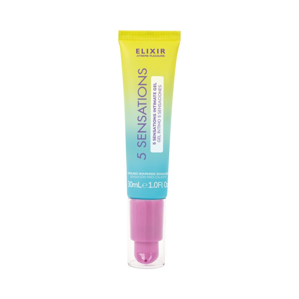 Elixir 5 Sensations Intimate Gel 1 oz. - Image 2
