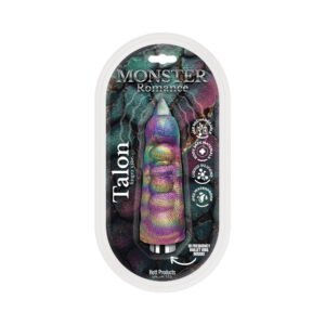 Monster Romance Talon Silicone Finger Sleeve With Multi-Speed Bullet