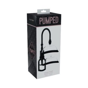 PUMPED Manual Vulva Pump Black
