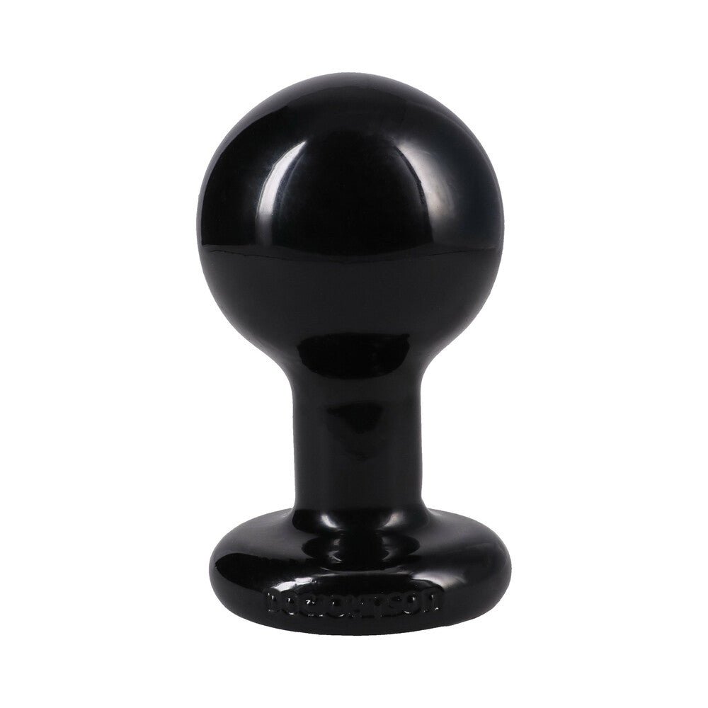 The Classic Round Butt Plug Black Medium - Image 2