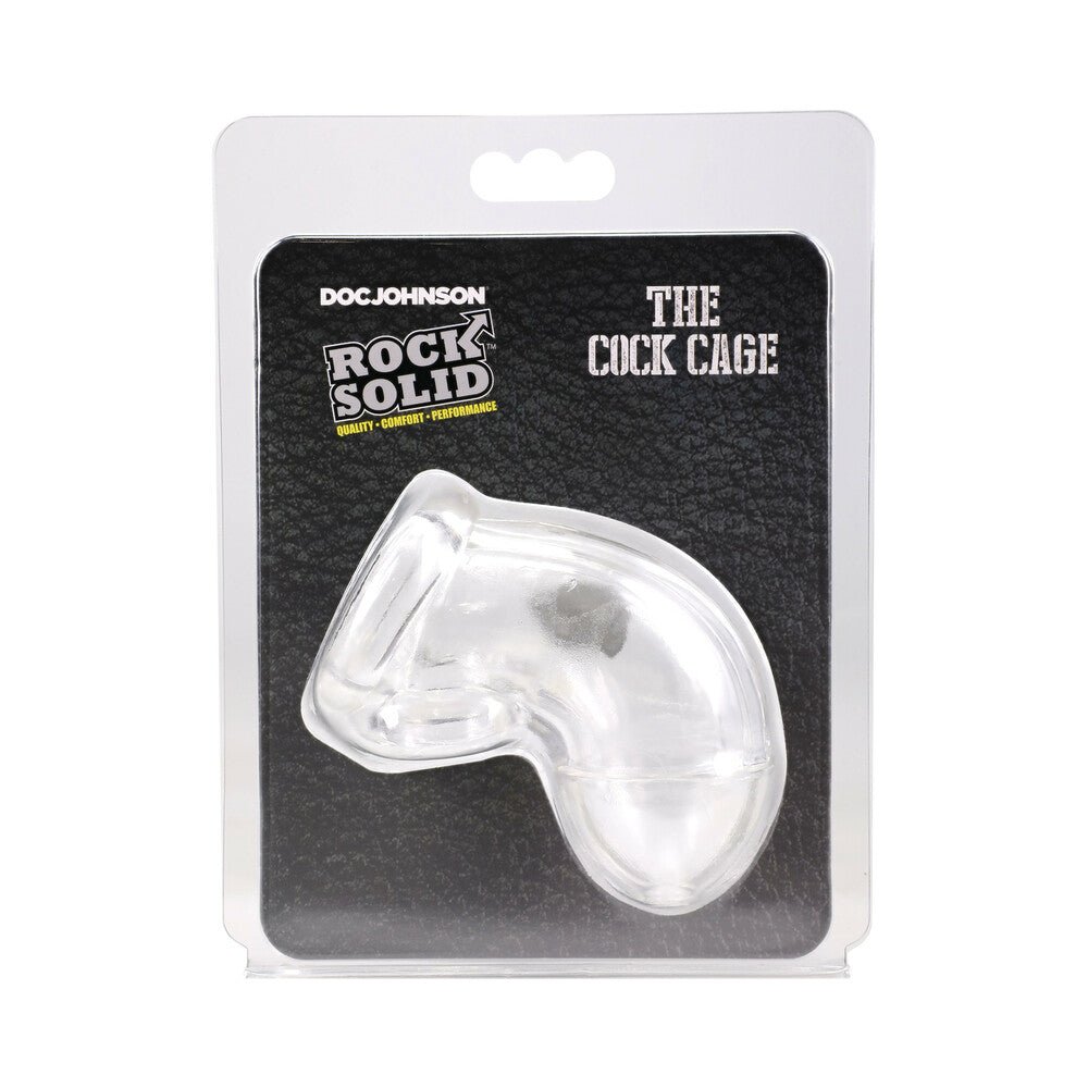 ROCK SOLID The Cock Cage Clear