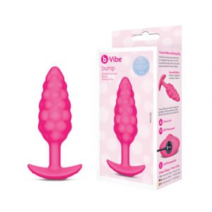 b-Vibe Bump Texture Plug Pink
