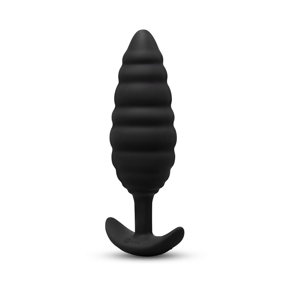 b-Vibe Twist Texture Plug Black - Image 4