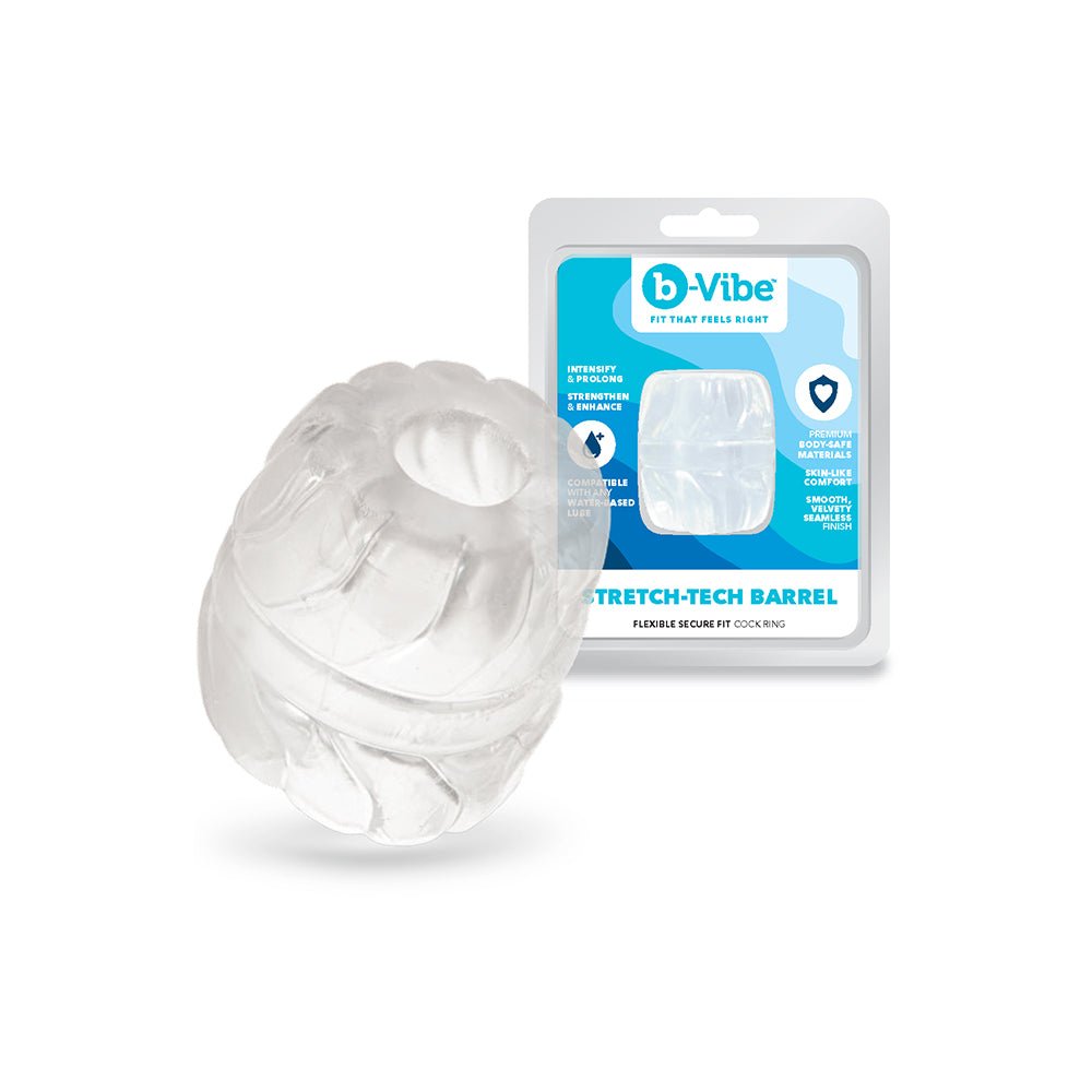 b-Vibe Stretch-Tech Barrel Ultra Stretchy C-Ring