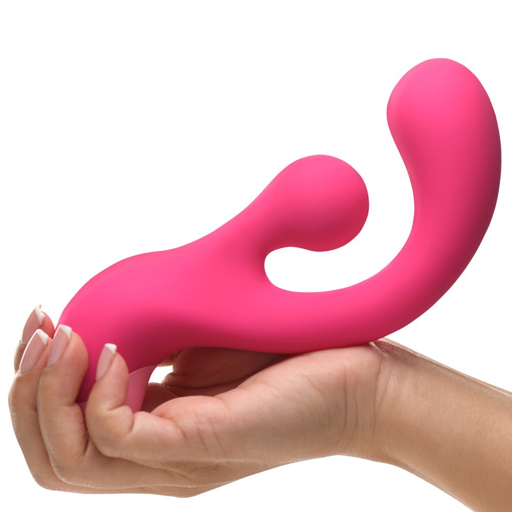 BANG! Gyro Rabbit Silicone Vibrator Pink - Image 6