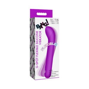 BANG! G-Spot Flexible Silicone Vibrator Purple