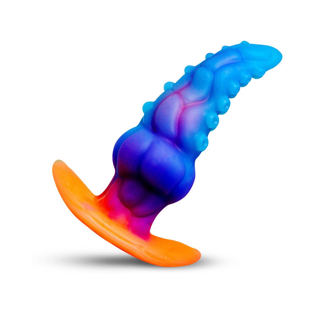 Creature Cocks Glowtopus Glow-in-the-Dark Silicone Anal Plug - Image 2