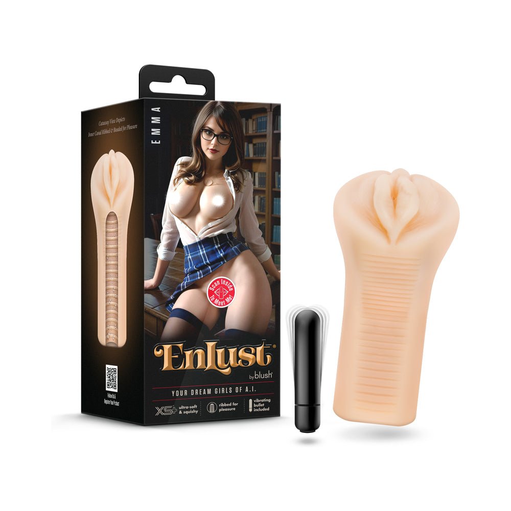 EnLust Emma Male Masturbator with Bullet Vibrator