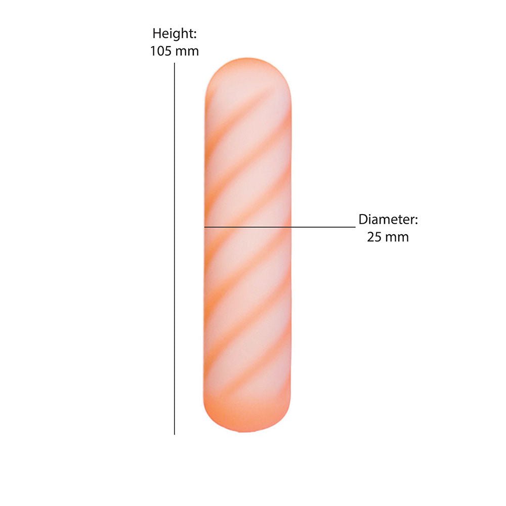 Softies Dual Layer Bullet 4 in. Orange - Image 6