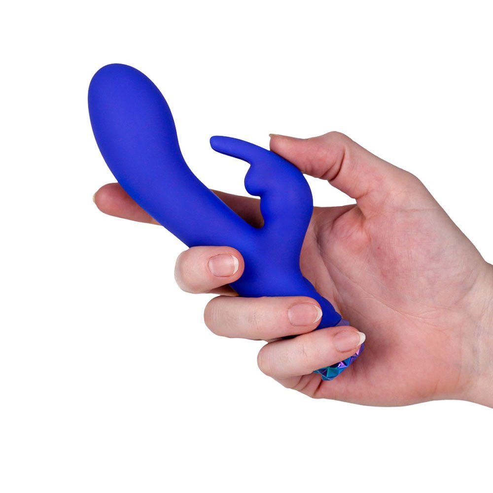 M''Lady Bunny Vibrator 6 in. Blue - Image 5