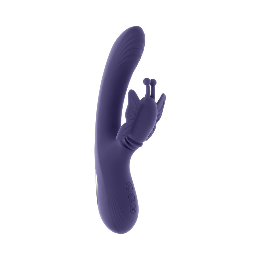 Evolved Wings Of Frenzy Thrusting Butterfly Dual Stimulator Purple - Image 4