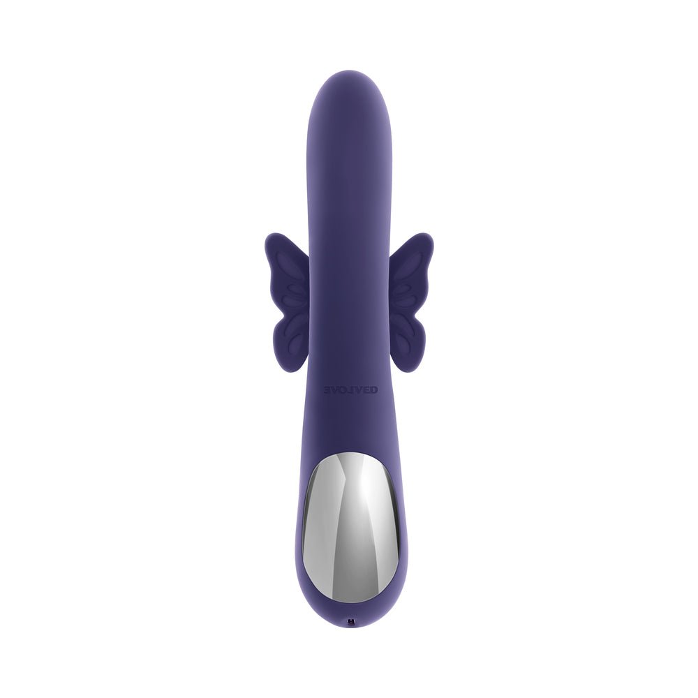 Evolved Wings Of Frenzy Thrusting Butterfly Dual Stimulator Purple - Image 6