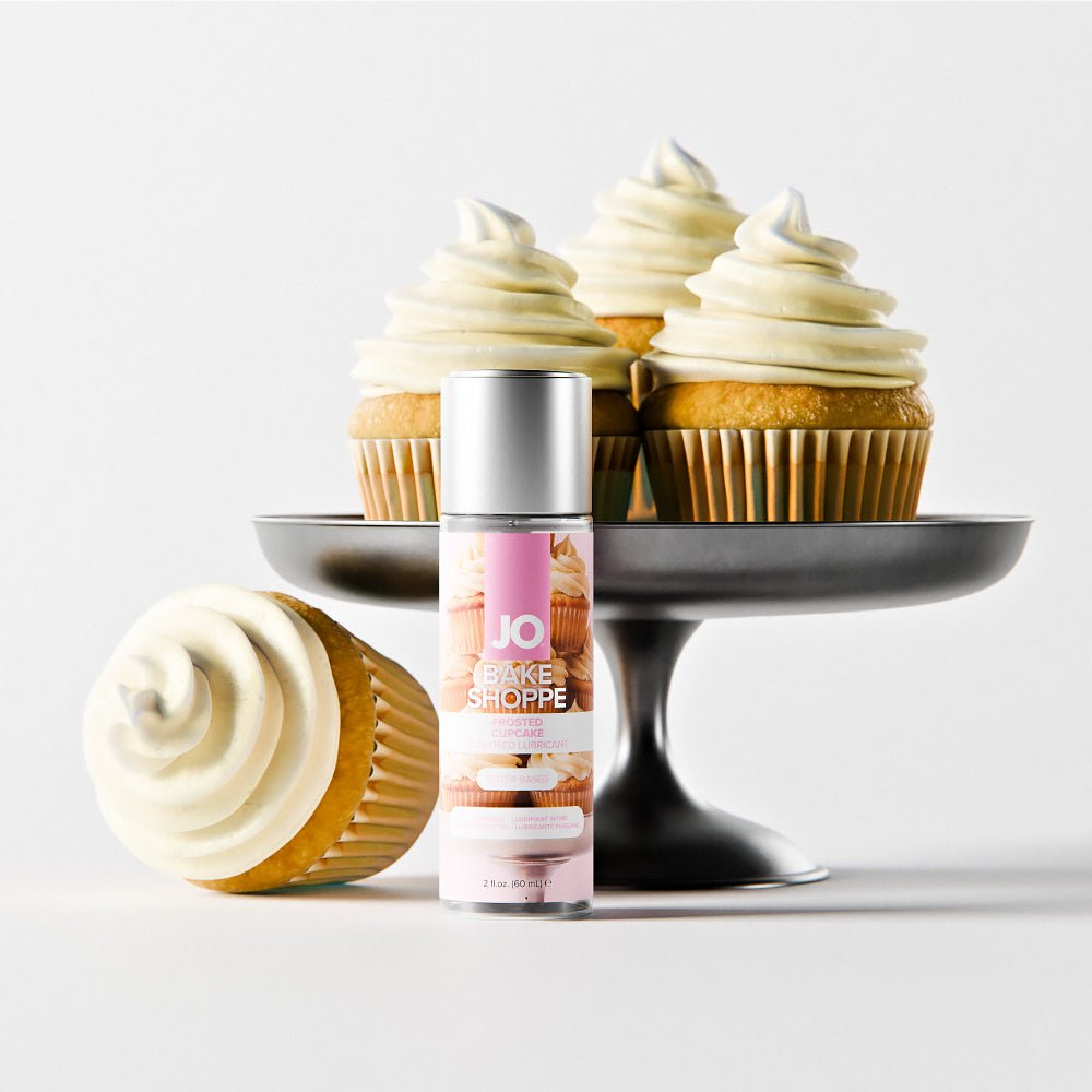 JO Bake Shoppe Frosted Cupcake Flavored Water-Based Lubricant 2 oz. - Image 2