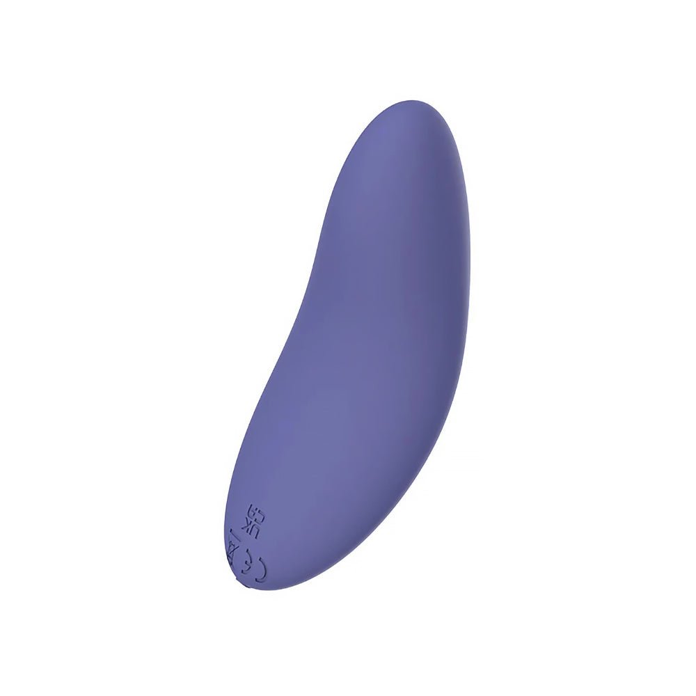 Spectrum Essentials Rechargeable Silicone Compact External Vibrator Purple - Image 2