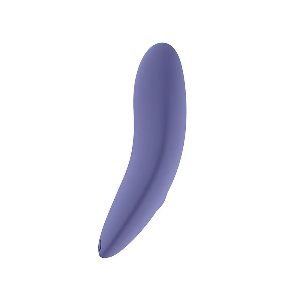 Spectrum Essentials Rechargeable Silicone Compact External Vibrator Purple - Image 5